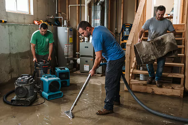 Basement Flood Cleanup Pearland