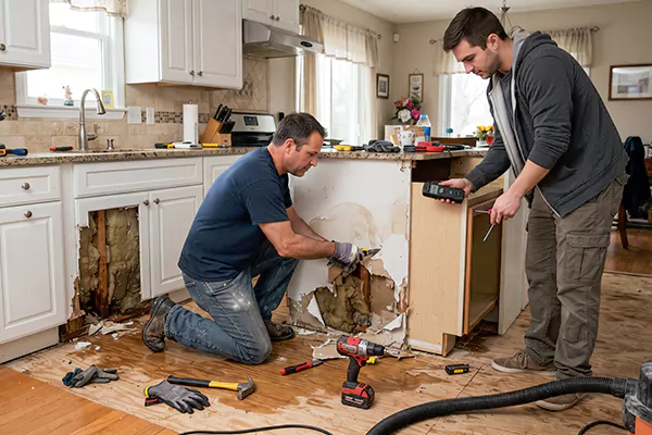 Kitchen Water Damage Repair Pearland