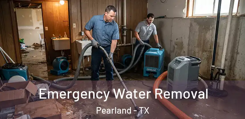  Emergency Water Removal Pearland - TX