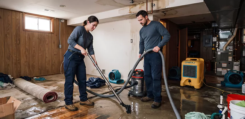 Frozen Pipe Burst Cleanup in Pearland