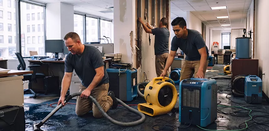 Emergency Commercial Water Damage Repair in Pearland