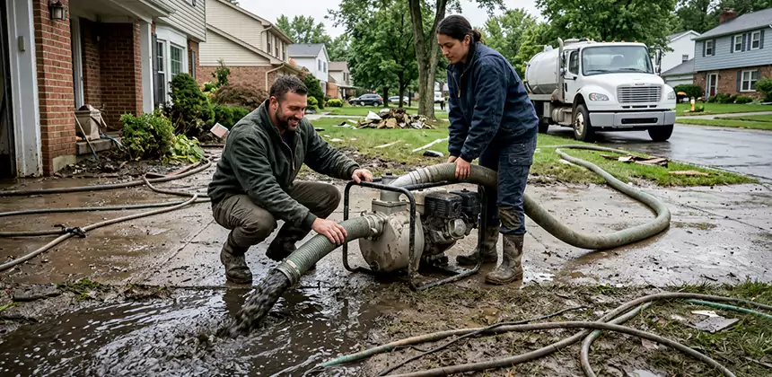 Sewage and Flood Water Removal in Pearland