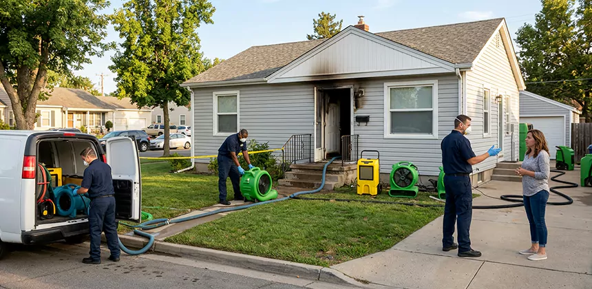Fire and Water Damage Restoration in Pearland