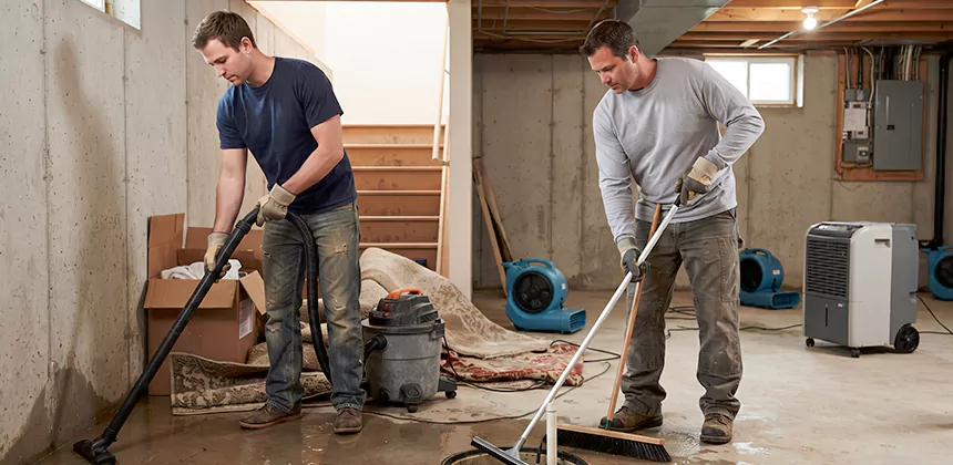 Basement Flood Water Removal in Pearland