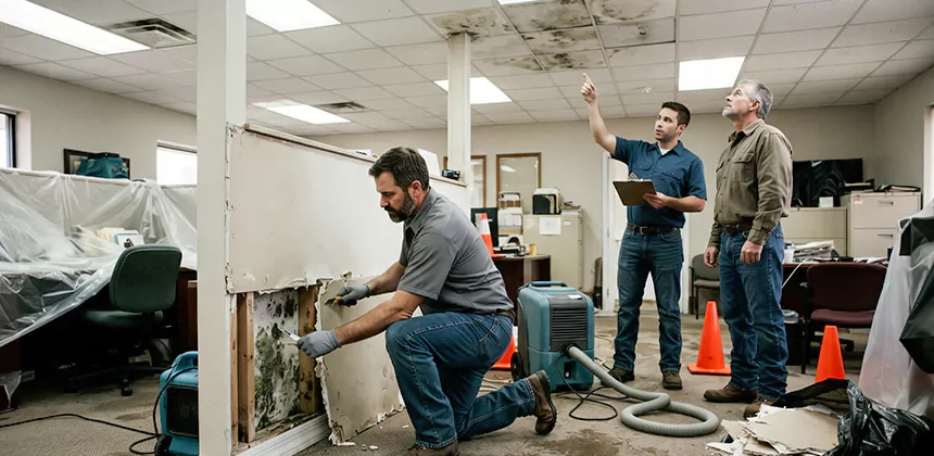Commercial Mold Damage in Pearland