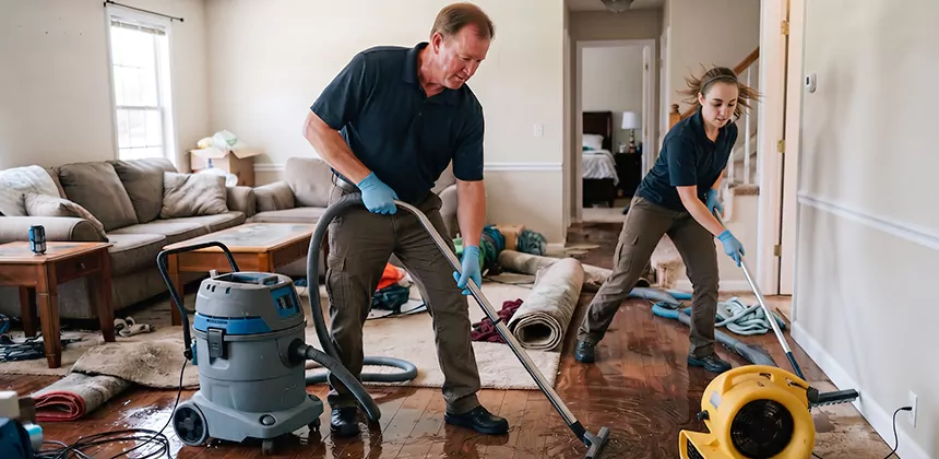 Hidden Leak Clean Up in Pearland